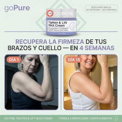 GOPURE Crema reafirmante para el cuello