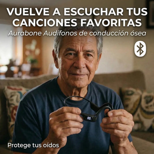 .AuraBone | Audifonos de conducción osea.