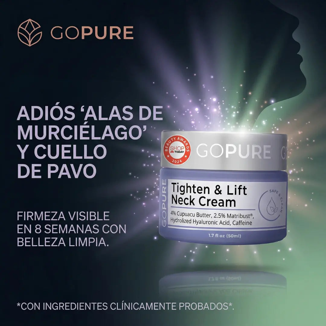 GOPURE Crema reafirmante para el cuello