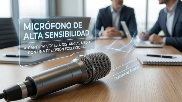 Micrófono de Alta Sensibilidad
